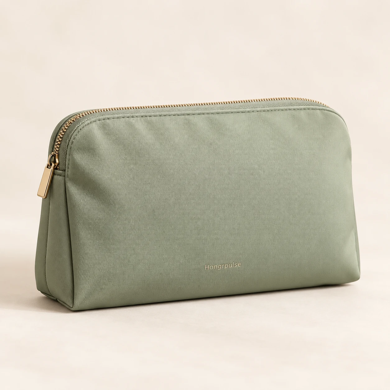 Verse Zip Pouch in Sage